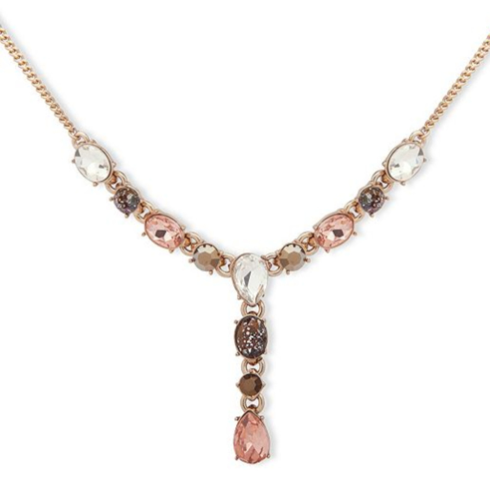 GIVENCHY Multicolor Y Necklace